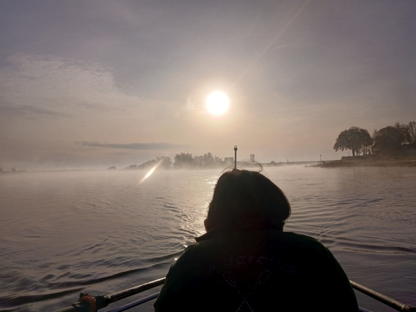 Start im Nebel Schnackenburg 2024