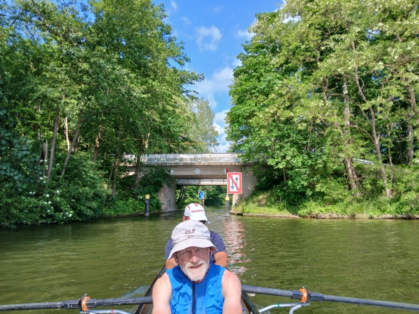 Templiner Seenplatte Brueckendurchfahrt 2024