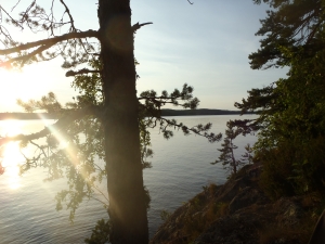 puumala kurz vor sonnenuntergang finnland 2014